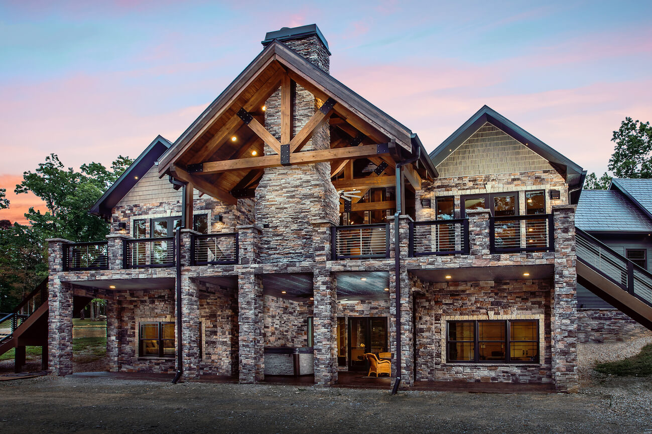 Honest Abe Log Homes Made in Tennessee